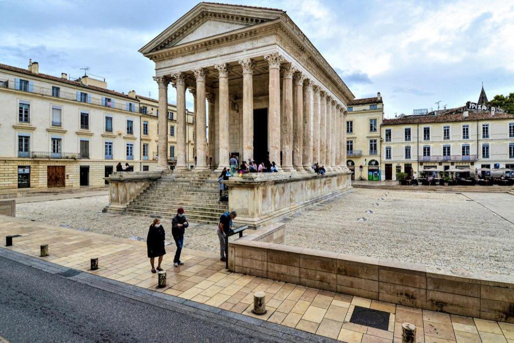 Gite Les Oliviers 10 Pers Piscine Au Calme 4 Etoiles Saint-Laurent-la-Vernede Exterior foto